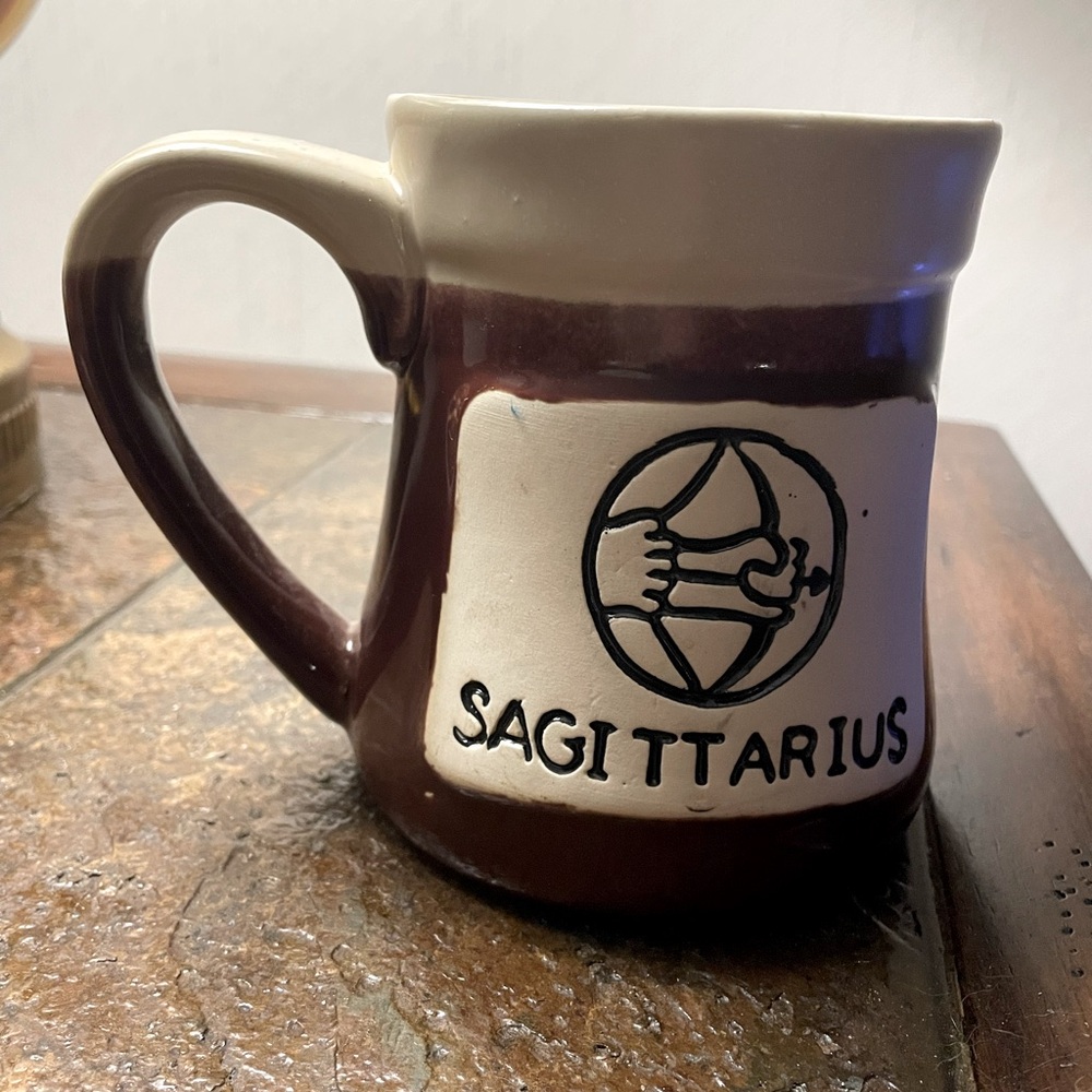 SAGITTARIUSRIUS MUG BIG lrg 3 cup measurement